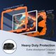 thumbnail image 3 of Funda para Tablet Scnioy Galaxy Tab A9+/A11+ 11 pulgadas Naranja, 3 of 7