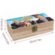 thumbnail image 2 of Willy Wonka Caja Organizadora de Madera Rústica - Caja Decorativa Multifuncional para Escritorio, Hogar, Oficina, Joyas y Manualidades, 2 of 6