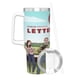 thumbnail image 3 of Letterkenny Vaso aislado de acero inoxidable con asa, diseño temático, regalo para familia, amigos y fans; incluye pajita y encaja en el portavasos estándar, 40 oz, 3 of 6