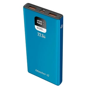 Master-G - Batería Externa Power Bank 10000 Mah 22.5W Ucp10Lpd