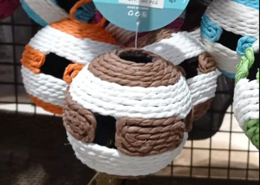 Genérico - Pelota De Juguete Sisal Para Gatos Marron