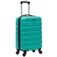 thumbnail image 2 of Luggage Wrangler Hardside Spinner, equipaje de mano, 55 cm, color verde azulado, 2 of 7