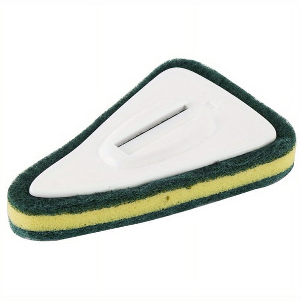 2 In 1 Cleaning Brush Tub And Tile Scrubber Brush Sponge With 46?? Extendable Long Lightweight Handle Detachable Stiff Bristl