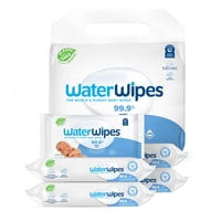 Waterwipes - Toallitas Húmedas Para Bebés, Sin Plástico, Originales, 99,9% De Agua, 300 Unidades