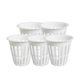 thumbnail image 2 of 5x Garden Net Cups Basket Hydroponic Aeroponic Planting Grow Mesh Pots Blanco, 2 of 3