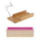 thumbnail image 2 of Cortador De Jabón De Madera De 2 Piezas Con Cortador De Alambre Para Hacer Jabón, Molde De Silicona Para Pan De 900ml, 2 of 6