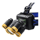 thumbnail image 2 of Linterna Led Minero Cabeza Cintillo Usb Led T6 Cree Recarga, 2 of 3