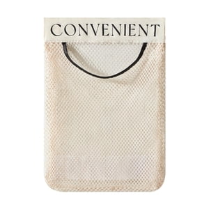 Bothyi - Contenedor Portabolsas De Supermercado De Malla Portátil Para Puerta De Armario, Baño, Cocina