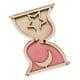thumbnail image 5 of Accesorio De Tablero Ocupado De Madera Para Niños Pequeños, Enseñanza Temprana De Habilidades Prácticas, Reloj De Arena Rosa, 5 of 5