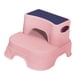 thumbnail image 4 of Taburete De 2 Peldaños Para Niños Taburete De Peldaños Doble Para Niños Pequeños Para Dormitorios Salas De Estar Rosa, 4 of 5