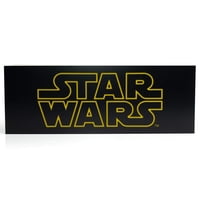 Light Box Con El Logotipo Oficial De Star Wars, 43 Cm, Led Usb, Luz Ambiental