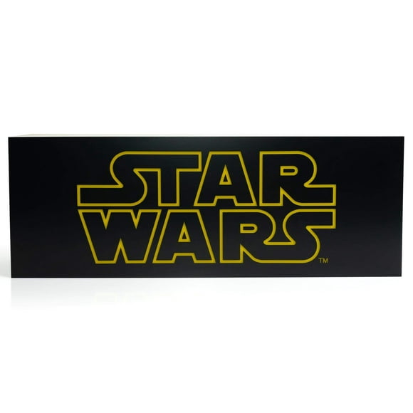 Light Box con el logotipo oficial de STAR WARS, 43 cm, LED USB, luz ambiental