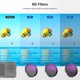 thumbnail image 4 of Juego de filtros ND NEEWER para DJI Osmo 5/4/3 (Paquete de 4), 4 of 8