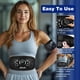 thumbnail image 4 of Cinturón de fitness para tonificar los músculos abdominales Allwolf Black, 4 of 6