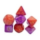 thumbnail image 4 of 7x Dados Acrílicos Juego De Mesa Bar Juguetes Accesorios Para El Aula D4 D8 D10 D12 D20 Violeta, 4 of 5