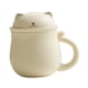 thumbnail image 2 of Taza De Té De Cerámica Lucky Cat Coffee Shop Home Portable 350ml Office Espresso Cup Blanco Cálido, 2 of 3