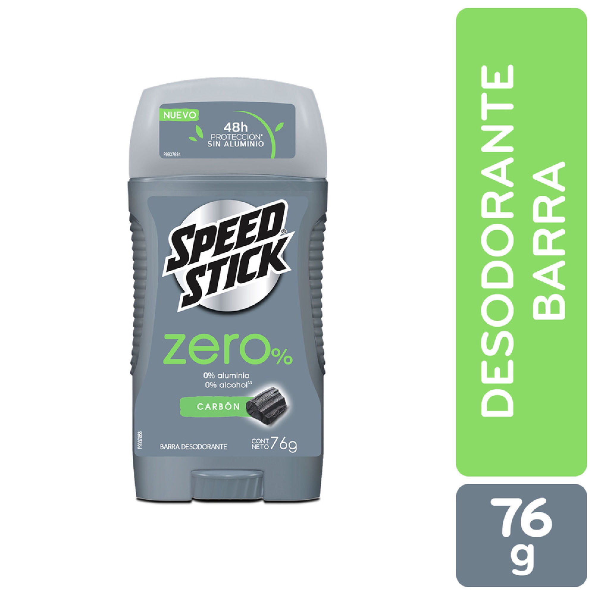 Desodorante Barra Speed Stick Zero% Carbón Hombre