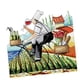 thumbnail image 1 of Kits de punto de cruz estampados hechos a mano Artesanía de bordado - Drunkard 14CT 43x41cm, 1 of 5