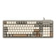 thumbnail image 1 of Teclado Gamer Rgb Wb-222 Usb Con Perilla Multimedia, 1 of 4