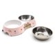 thumbnail image 2 of Comedero doble rosa para gatos Pusheen la Gata, 2 of 4