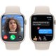 thumbnail image 2 of Reloj Inteligente Smartwatch Apple Watch Series 9 GPS + Cellular 45mm Caja de Aluminio Plateado con Correa Deportiva Blanco Estelar, 2 of 3