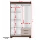 thumbnail image 4 of Clóset 4 Puertas 2 Cajones Macys, 4 of 5