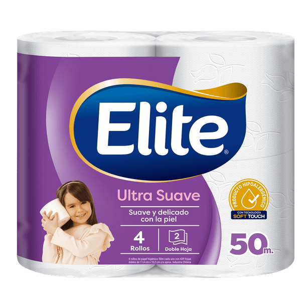 Papel Higienico 50m 4un Lider