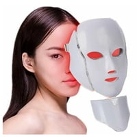 Genérico - Máscara Facial Fotones Led De 7 Colores Microterapia De Luz Mx79