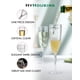 thumbnail image 2 of Copas de champán desechables de plástico HyHousing, 180 ml, paquete de 16, 2 of 6
