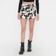 thumbnail image 2 of Falda Mujer Mini Gabardina Print Cow Blanco Corona, 2 of 5