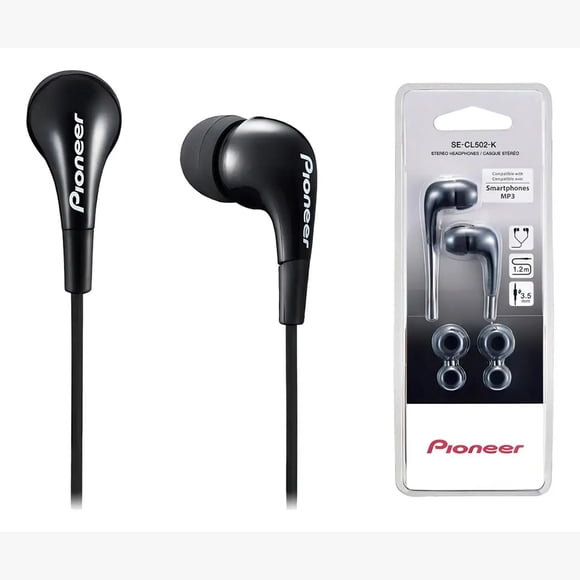 Audifonos Alta Calidad Pioneer Se-cl502-k Color Negro