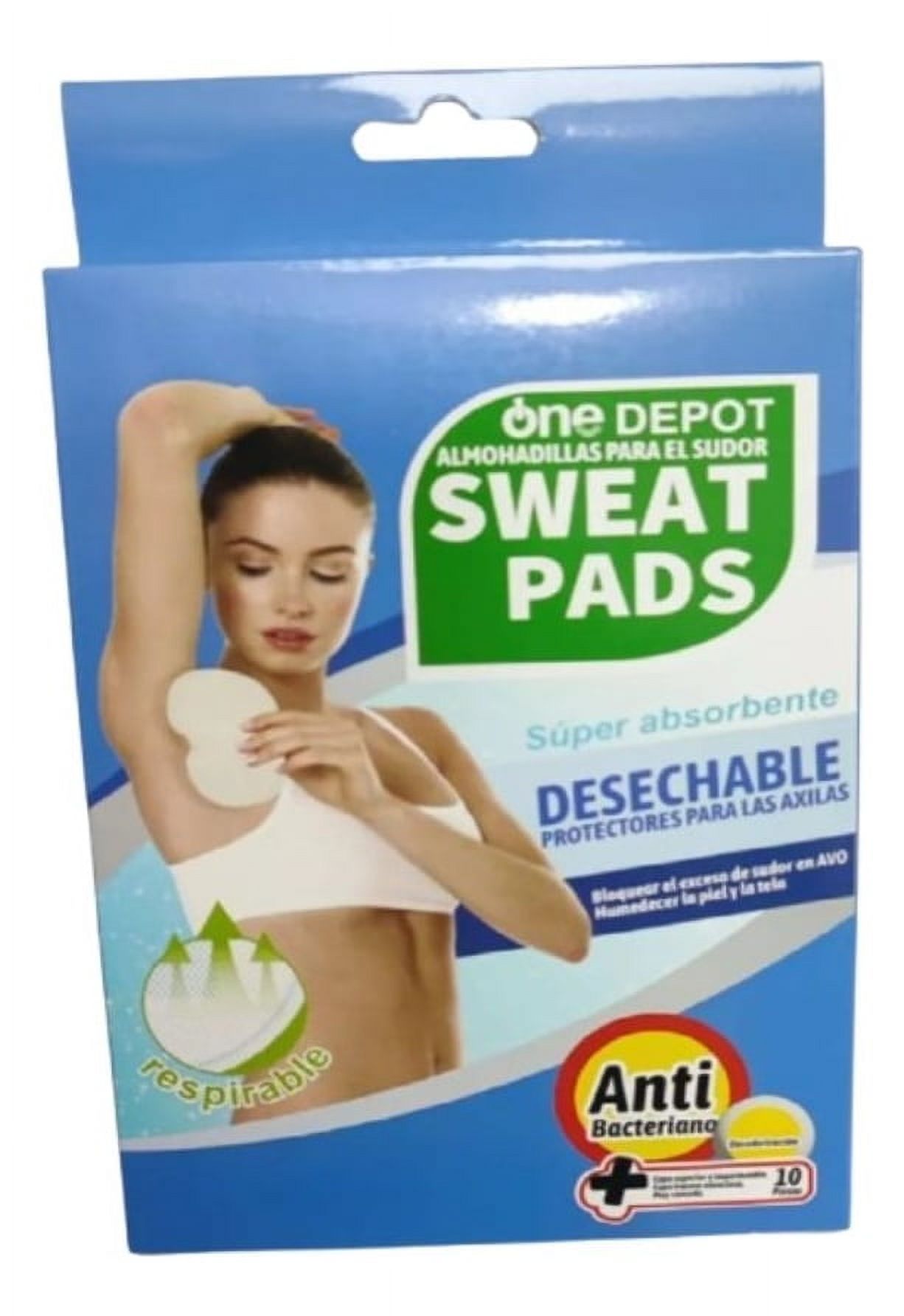 Genérico - Almohadillas Desechables Absorber Sudor Axilas 7 Pack Jhn