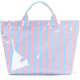 thumbnail image 1 of Bolso PVC rayas mujer cuadros grande hobo carta impreso ligero, 1 of 7