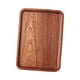 thumbnail image 2 of Bandeja Decorativa De Madera Para Servir Fiestas, Utensilio De Cocina, Para Comida, Aperitivos, Pizza, 18cm X 25cm X 1,5 Cm, 2 of 3