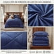 thumbnail image 2 of Cobertor Sherpa Plush Cs Plaza Y Media Azul O, 2 of 4