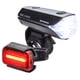 thumbnail image 1 of Juego de luces para bicicleta Schwinn de 300 lúmenes, LED recargables por USB, 1 of 9