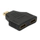 thumbnail image 2 of Convertidor de Puerto 1 In2 1080P Macho a 2 Hembra, Cable Divisor de Salida, 2 of 3
