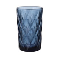 Kryos - Set 6 Vaso Vidrio 350 Ml Azul Línea Navy
