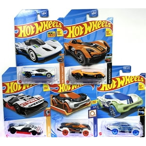 Paquete De 5 Unidades De Toy Hot Wheels Random Track Stars Track Champs 1:64