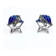 thumbnail image 3 of Aros Unicornio Azul Y Estrellas, Plata 925, Regalo Niña Plateado, 3 of 3