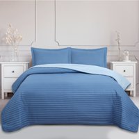 Quilt Andes Bicolor Azul