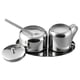 thumbnail image 1 of Juego de crema y azúcar Cuisinox de acero inoxidable, 5 piezas, 1 of 6