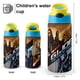 thumbnail image 2 of G.I. Joe Botella de Agua con Tapa Pop Top de Un Toque, Acero Inoxidable, a Prueba de Fugas, para Deportes, Botella Infantil azul 12 oz, 2 of 6