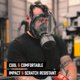 thumbnail image 2 of Máscara de Gas MIRA Safety CMI01 Full Face Industrial 40mm, 2 of 3