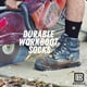 thumbnail image 5 of Calcetines Bamboo Sports Premium Crew Work que absorben la humedad, 5 of 9