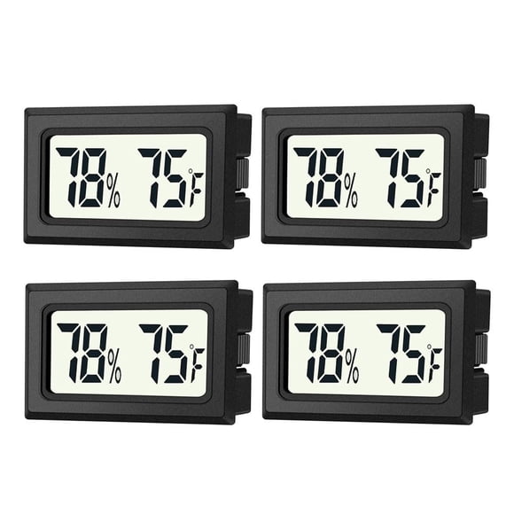 Mini Termómetro Higrómetro Digital Para Interiores Y Exteriores