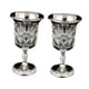 thumbnail image 3 of Mini Copa De Licor Pequeña De Metal Para Decoración De Aniversario, 2 Unidades, Color Plateado, 3 of 5