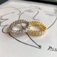 thumbnail image 4 of Anillo de Oro Amarillo de 18k para Mujer con Gema de Moissanita Ovalada Creada de Plata Esterlina 925 100% - Anillos, 4 of 8