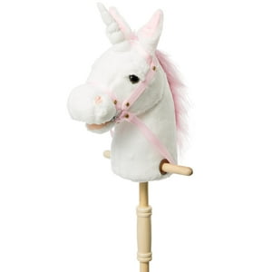 Peluche Con Forma De Unicornio En Forma De Palo, Caballo, Hollyhome, Relincho Y Galopando
