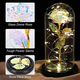 thumbnail image 2 of Rosa eterna romántica con luz led, 2 of 3
